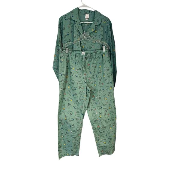 Hanna Andersson Poplin Bunny Pajama Pants w/Drawstring - Pants Only - Picture 2 of 6